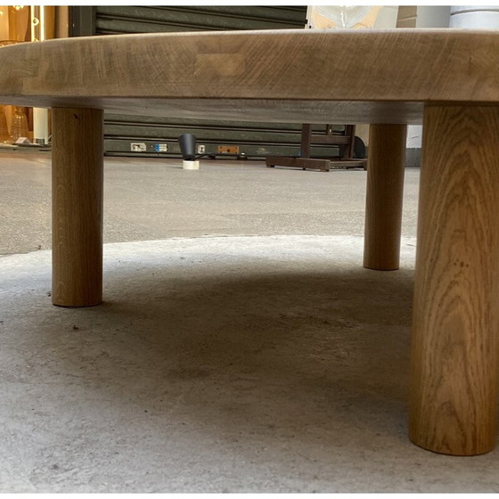 Image 1 of Vintage Couchtisch T02 M von Pierre Chapo, Frankreich 1970