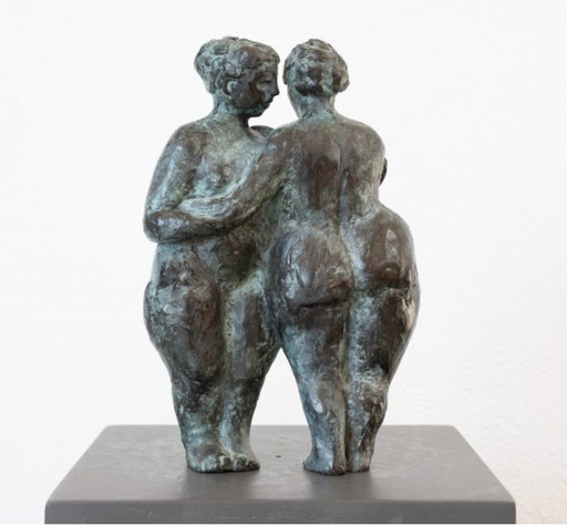 Freundschaft - Elly de Jong – beeldhouwkunst, Modern