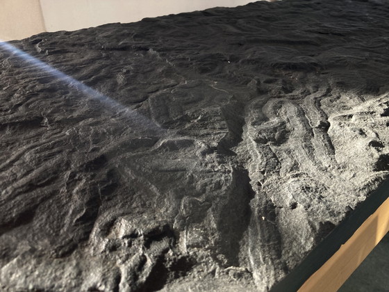 Image 1 of 2x moderne Tische aus Buche und Schiefer