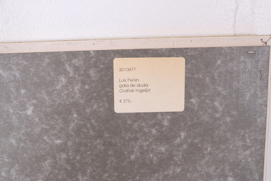 Image 1 of Siebdruck von Luis Penin W51