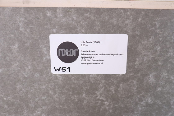 Image 1 of Siebdruck von Luis Penin W51