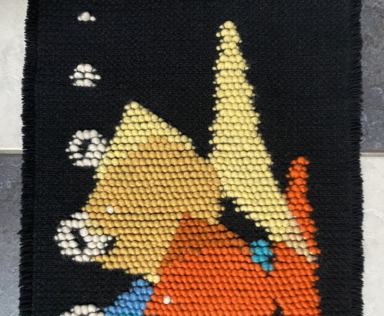 Image 1 of Wandteppich mit Fischdekor 1960 Old Store Stock