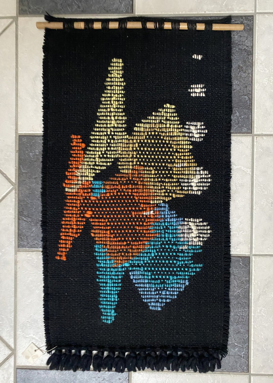 Image 1 of Wandteppich mit Fischdekor 1960 Old Store Stock