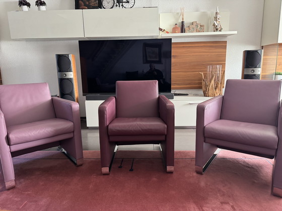 Image 1 of 3x Jori Navy Stühle