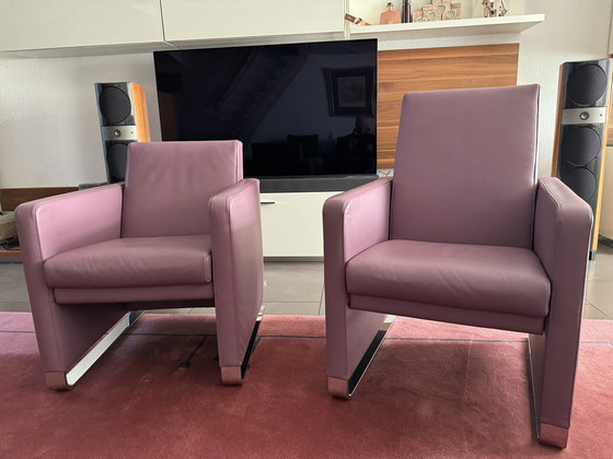 Image 1 of 3x Jori Navy Stühle