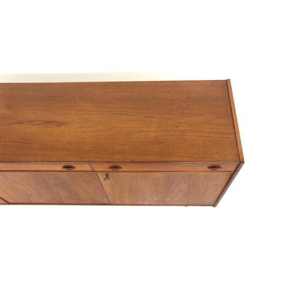 Image 1 of Vintage-Anrichte aus Teakholz und Buche, Schweden 1960