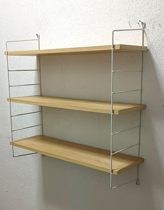 Image 1 of Bücher-/Wandregal aus den Sechzigern mit drei Regalen