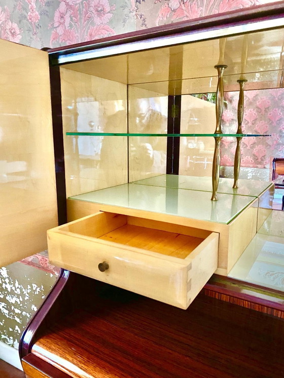 Image 1 of 1X Palisander Italienisches Sideboard von Osvaldo Borsani