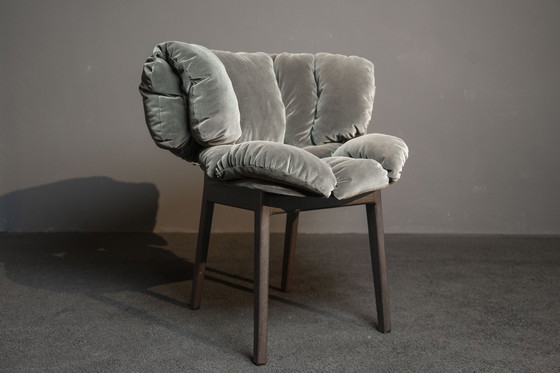 Image 1 of EDRA Stuhl BLU Samt