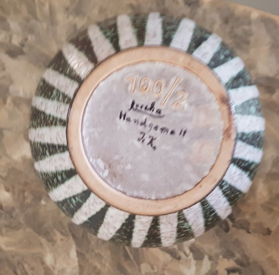 Image 1 of 2X Vase und Blumentopf von Kurt Tschörner für Ruscha