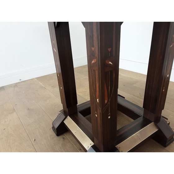 Image 1 of Mid century secessionists design spieletisch von Ludwig Schmitt