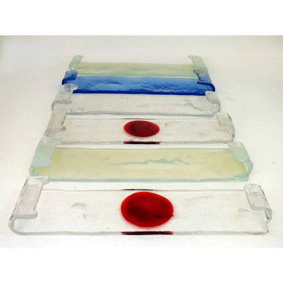 Image 1 of Verre vintage à cascade "laguna" von Giusto Toso für Fratelli Toso, 1960