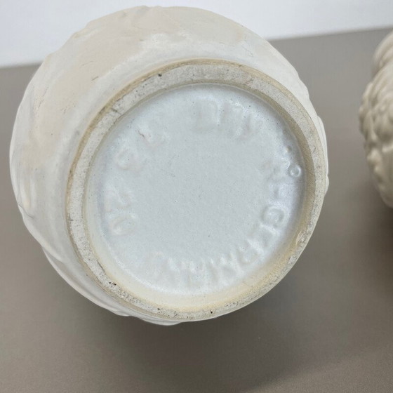 Image 1 of Paar Vasen aus Keramik und Keramik für Bay Ceramics, Deutschland 1970er Jahre