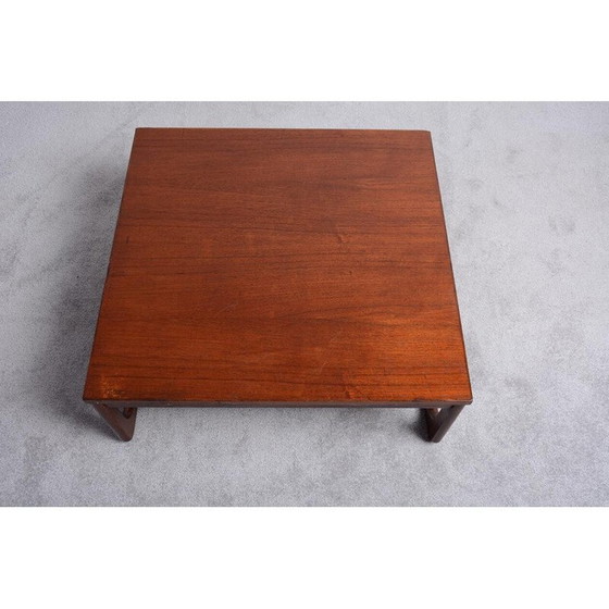 Image 1 of Vintage 2-Sitzer Sofa Modell 161 aus massivem Teakholz von Hans Olsen für Bramin, Dänemark 1957