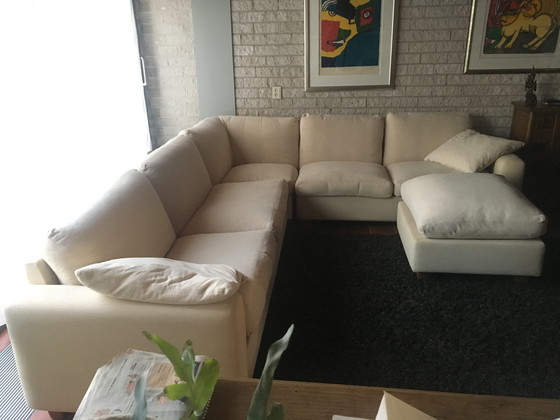 Image 1 of Gelderland Ecksofa Modell 5811 + Ottomane