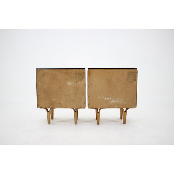 Image 1 of Paar Vintage-Kommoden von Frantisek Mezulanik, Tschechoslowakei 1960