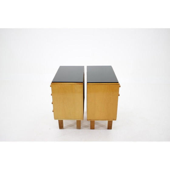 Image 1 of Paar Vintage-Kommoden von Frantisek Mezulanik, Tschechoslowakei 1960
