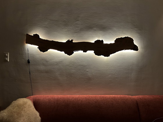 Image 1 of Wandlampe Dekoratives Holz Natur