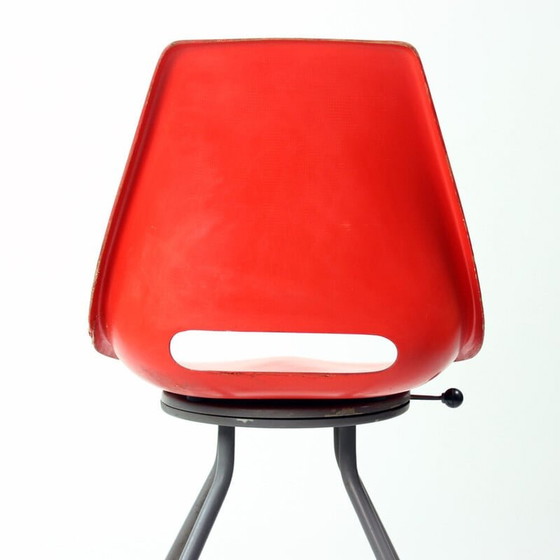 Image 1 of Vintage Straßenbahnstühle von Miroslav Navratil für Vertex, 1960er Jahre