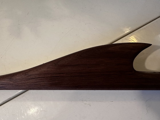 Image 1 of Walnuss Mid Century Wand Vogel