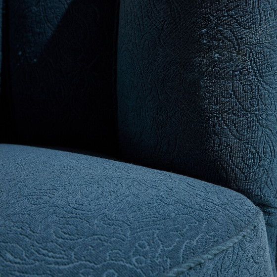 Image 1 of Vintage 2-Sitzer Sofa in Holz und Stoff, Dänemark 1940