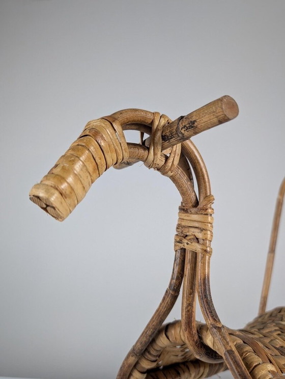 Image 1 of Vintage Kinder Schaukelpferd Stuhl