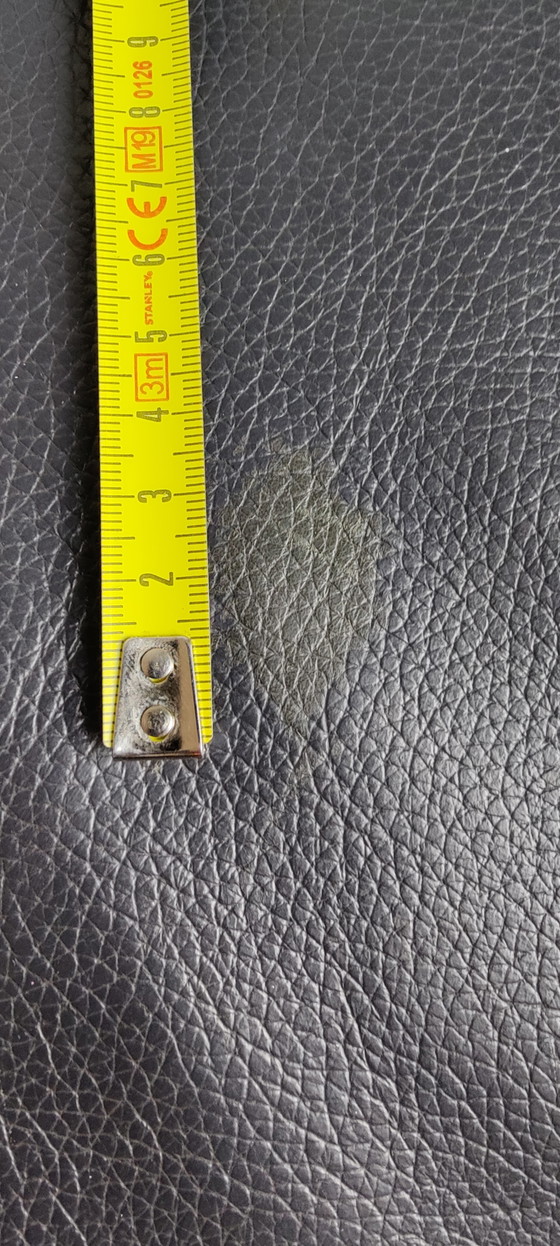 Image 1 of Rolf Benz 322 3er Sofa Leder schwarz