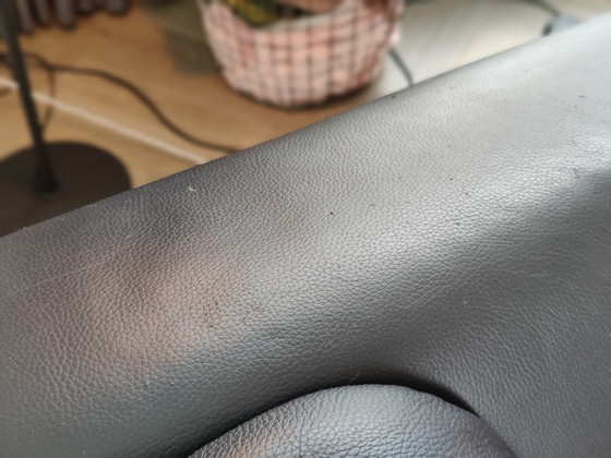 Image 1 of Rolf Benz 322 3er Sofa Leder schwarz