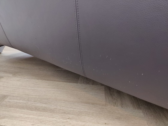 Image 1 of Rolf Benz 322 3er Sofa Leder schwarz