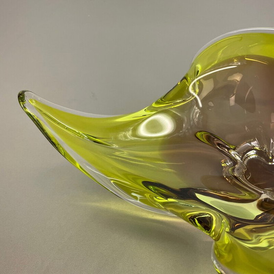 Image 1 of Klassische Muschelschale aus Muranoglas, Italien 1970er Jahre