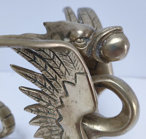 Image 1 of Briefbeschwerer Chimäre Goldbronze