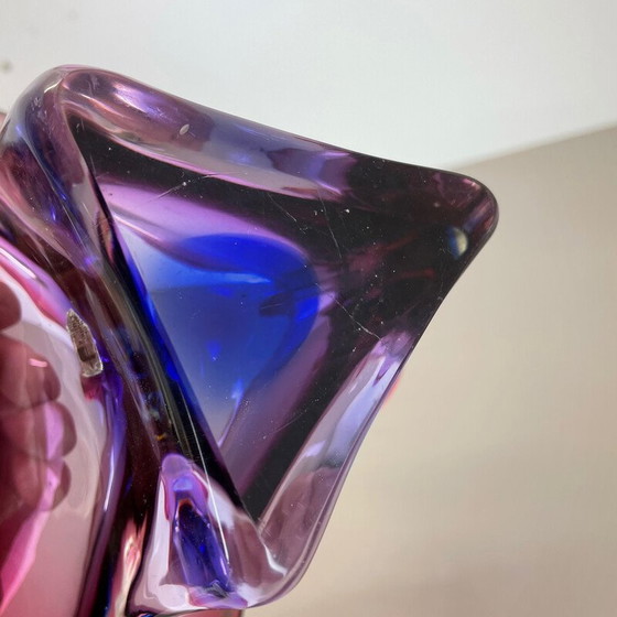 Image 1 of Muschelkern aus Muranoglas für Fratelli Toso, Italien 1970er Jahre