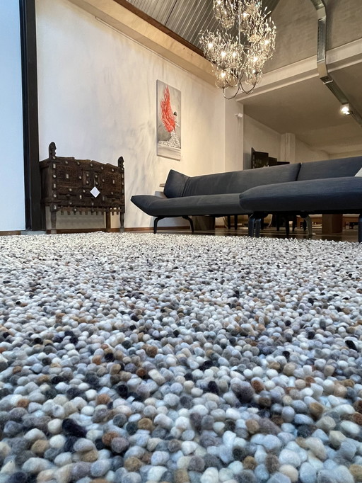 Brink & Campman Dots Mix Teppichboden 170401 Terrazzo