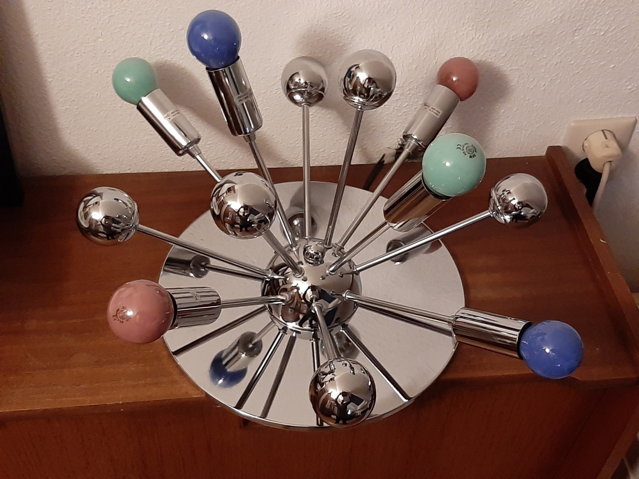 Verwunderlich Sputnik Lampe Original Bild