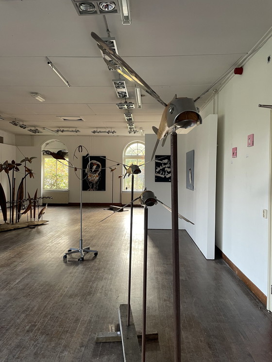 Image 1 of Gemälde Porträt einer Schleiereule