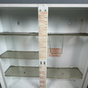 60er Jahre Metall-Medizinschrank-Apotheken-Wandschrank