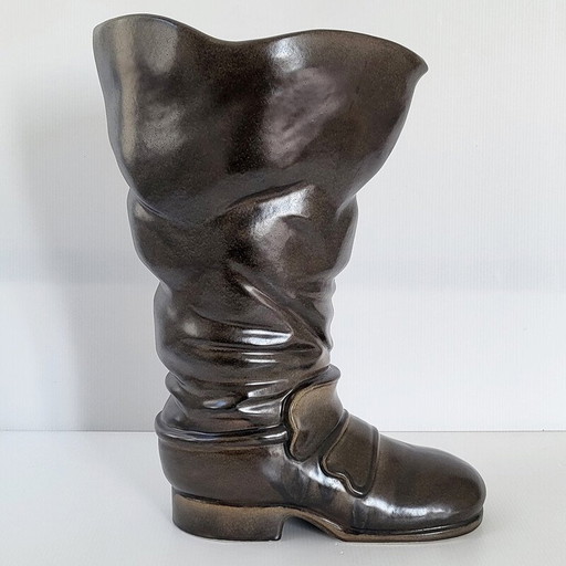 Vintage Giant Boot Regenschirmhalter, 1960