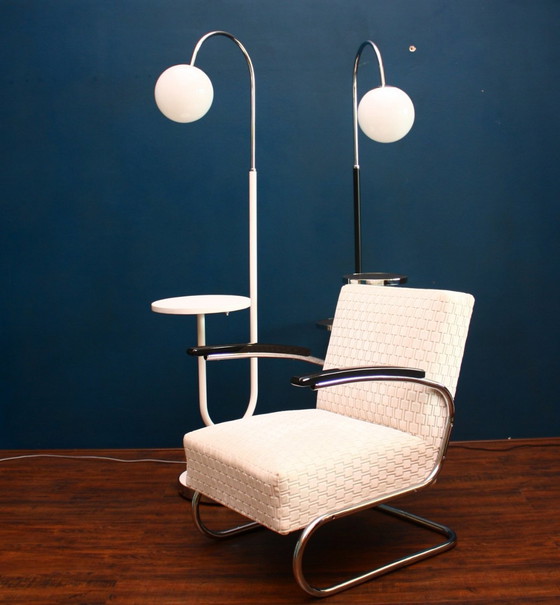 Image 1 of Funktionalistischer Sessel, restauriert, Bauhaus