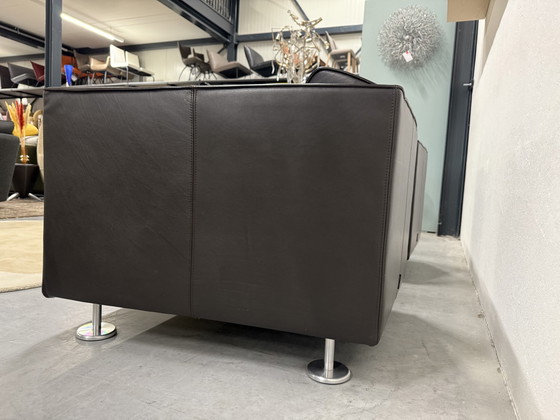 Image 1 of 2 Design Auf Lager Blizz Sessel Braun Leder