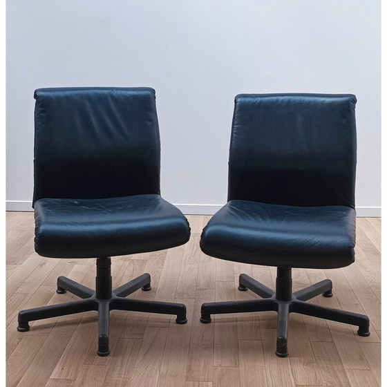 Image 1 of Kastel vintage Leder Bürostuhl