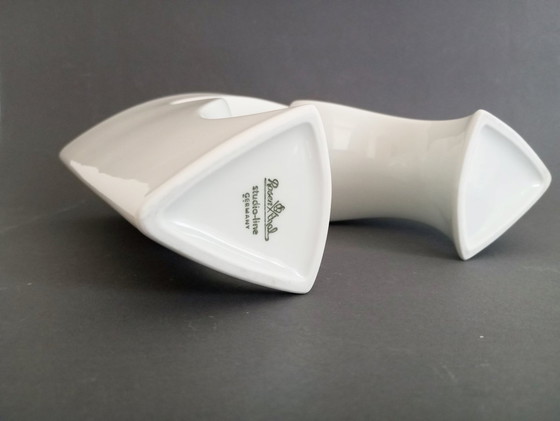 Image 1 of Michele De Lucchi Postmoderne Vase 'Conio' Rosenthal Studio Line 1994