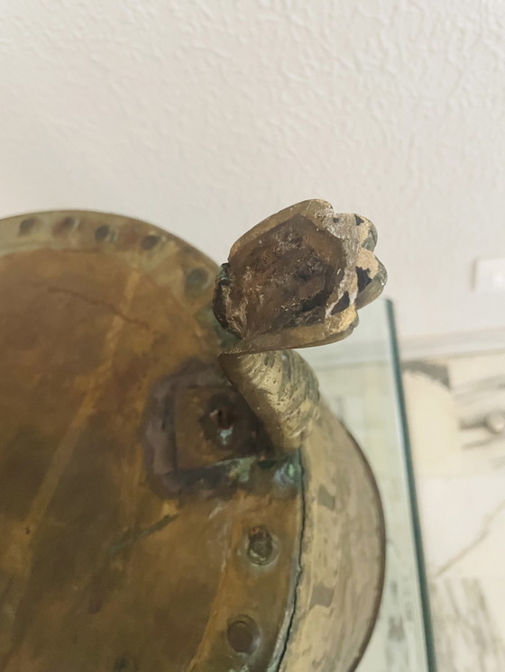 Image 1 of Jardinière Tripode Laiton Xvii/ Xviii E Siècle Allemagne Du Nord