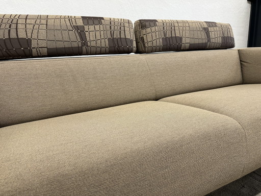 Leolux Howlo Sofa 3-Sitzer Stoff Beige