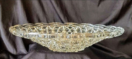 Image 1 of Kristallglas Schale Vintage 