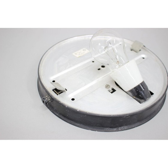 Image 1 of Wandlampe aus Glas, Tschechoslowakei 1970