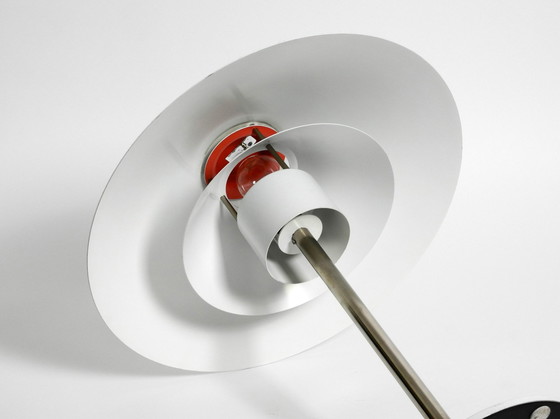 Image 1 of Schöne seltene 70S sehr große Tischlampe von Christian Hvidt für Nordisk Solar. Hergestellt in Dänemark.