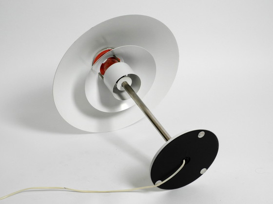 Image 1 of Schöne seltene 70S sehr große Tischlampe von Christian Hvidt für Nordisk Solar. Hergestellt in Dänemark.