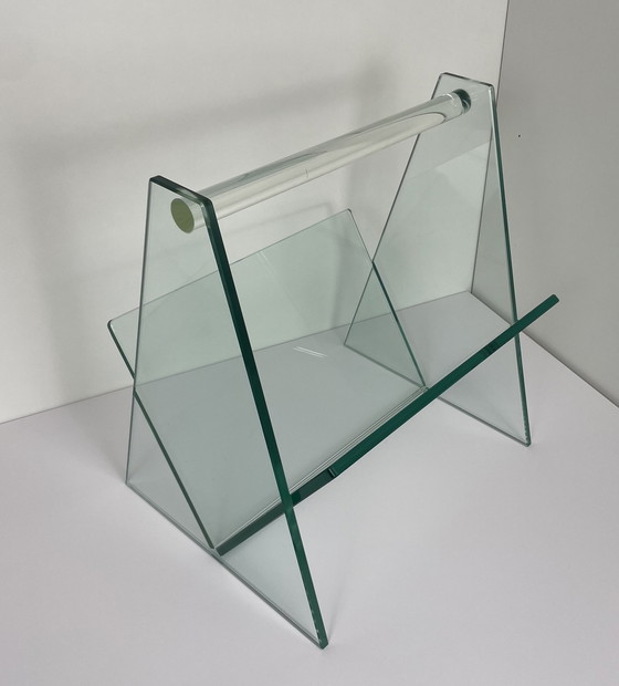 Image 1 of Design-Rednerpult aus Glas Helderr Adele S