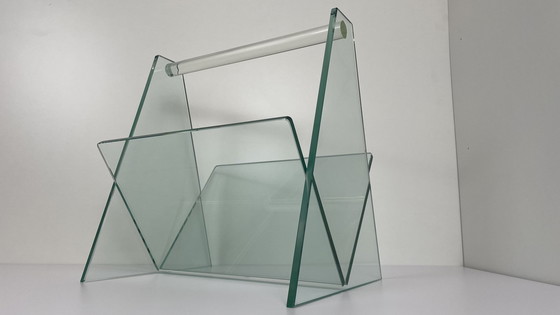 Image 1 of Design-Rednerpult aus Glas Helderr Adele S