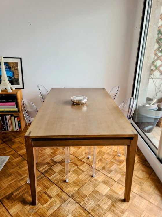 Image 1 of Tisch Roche Bobois Assemblage Extensible